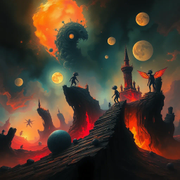 Whose Nightmare is it Anyway? - Text-based game