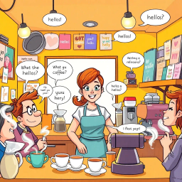 Whose Hello Is It Anyway? - Text-based game