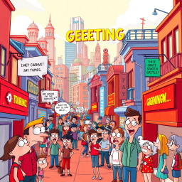 Whose Hello Is It Anyway? - Text-based game