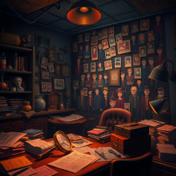 Whose Thief is it Anyway? - Text-based game