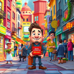 Whose Hello Is It Anyway? - Text-based game