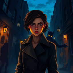 Whose Shadow Is That? - Text-based game