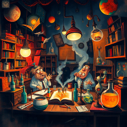 Whose Lab Is It Anyway? - Text-based game