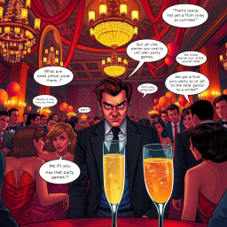 Dark Comedy Mystery text games