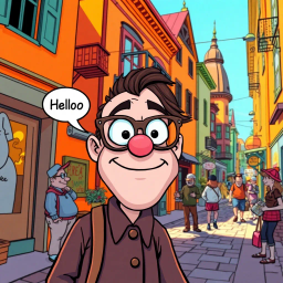 Whose Hello Is It Anyway? - Text-based game