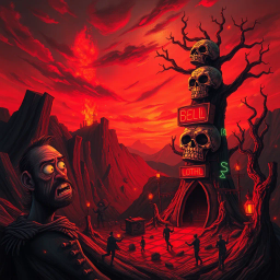 Whose Hell Is It Anyway? - Text-based game