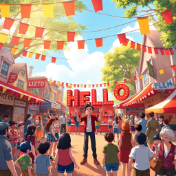 Whose Hello is it Anyway? - Text-based game