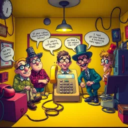 Whose Hello Is It Anyway? - Text-based game