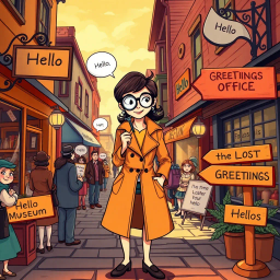 Whose Hello is it Anyway? - Text-based game