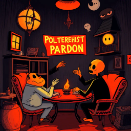 Poltergeist Pardon - Text-based game