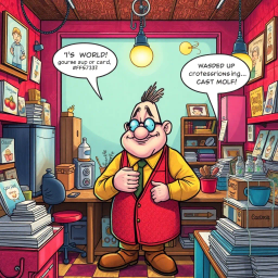 Whose Hello is it Anyway? - Text-based game