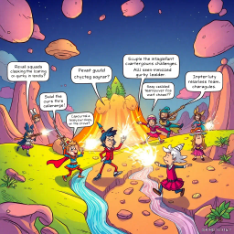 Squad Goals: Who's in Charge? - Text-based game