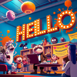 Whose Hello Is It Anyway? - Text-based game