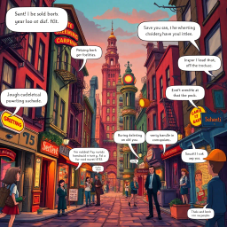 Whose Hellos Are These, Anyway? - Text-based game