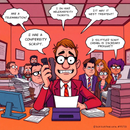 Whose Hello Is It Anyway? - Text-based game