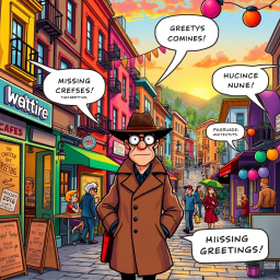 Whose Hello Is It Anyway? - Text-based game