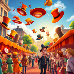 Whose Hat Is It Anyway? - Text-based game