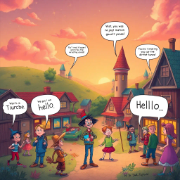 Whose Hello Is It Anyway? - Text-based game