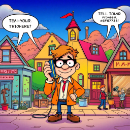 Whose Hello Is It Anyway? - Text-based game