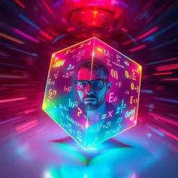 The Spinning Cube Equation Challenge - Text-based game