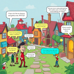 Whose Hello Is It Anyway? - Text-based game