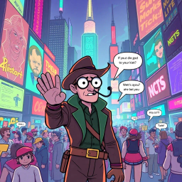 Whose Hello is it Anyway? - Text-based game