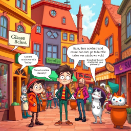 Whose Hello Is It Anyway? - Text-based game