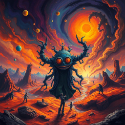 Whose Nightmare Is It Anyway? - Text-based game