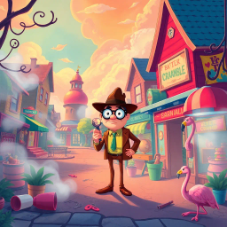 Hello, Whose It Away? - Text-based game