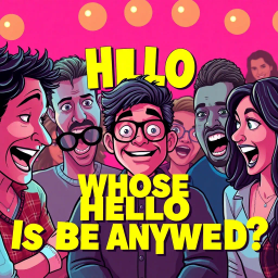 Whose Hello Is It Anyway? - Text-based game