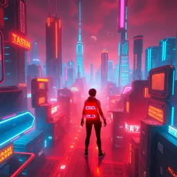 Cyberstring: Lost in Cyberspace - Text-based game