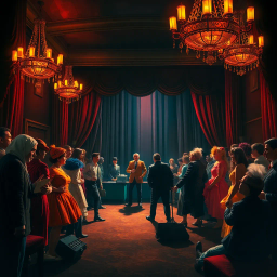 Whodunit at the Showdown - Text-based game