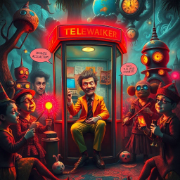 Hello? Who's There? - Text-based game