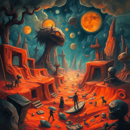 Whose Nightmare is it Anyway? - Text-based game