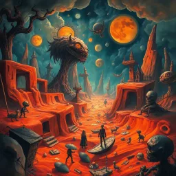 Whose Nightmare is it Anyway? - Text-based game