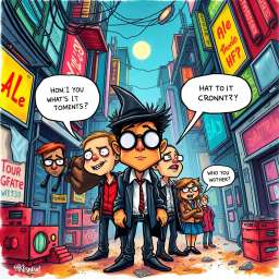 Whose Hello Is It Anyway? - Text-based game