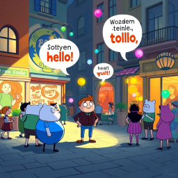 Whose Hello Is It Anyway? - Text-based game