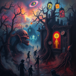 Nightmare Chronicles: Whose Nightmare Is It Anyway? - Text-based game