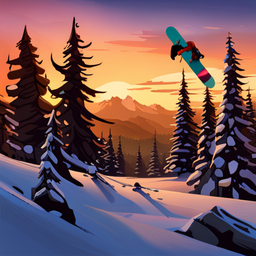 Snowboarder's Vengeance - Text-based game