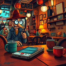 Whose Phone is This, Anyway? - Text-based game