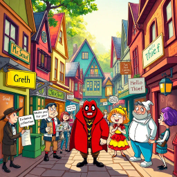 Whose Hello Is It Anyway? - Text-based game