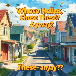 Whose Hellos Are These, Anyway? - Text-based game