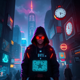 Cyberpunk Mystery text games