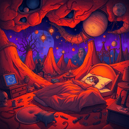 Whose Nightmare Is It Anyway? - Text-based game