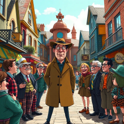 Whose Hello Is It Anyway? - Text-based game