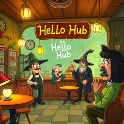 Whose Hello Is It Anyway? - Text-based game