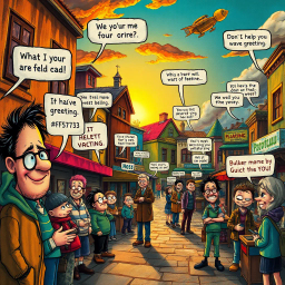 Whose Hello Is It Anyway? - Text-based game