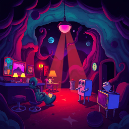 Whose Nightmare Is It Anyway? - Text-based game