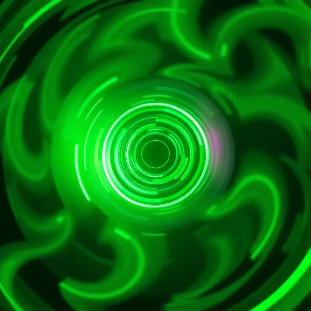 Spinning Glyphs