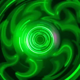 Spinning Glyphs